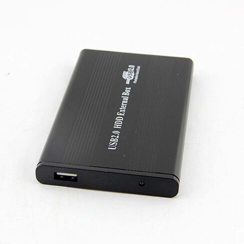 New aluminum USB2.0 HDD Enclosure support all 2.5-inch laptop hard drive